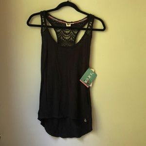 Roxy black tank top